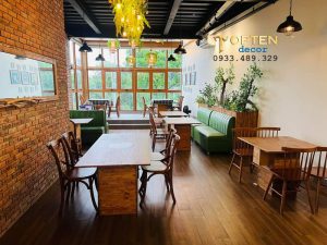 nội thất quán cafe nhìn thấy mê