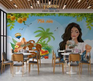 thiết kế quán cafe theo sản phẩm